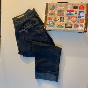 COS Jeans cropped cuffed jean, Sz. 10